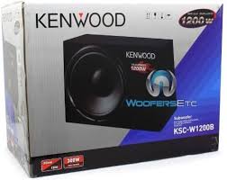 KENWOOD SUB12"1200W KSCW1200B - Image 4